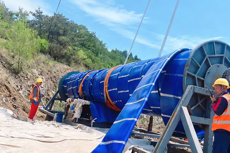 原水管道修复——高寒山地