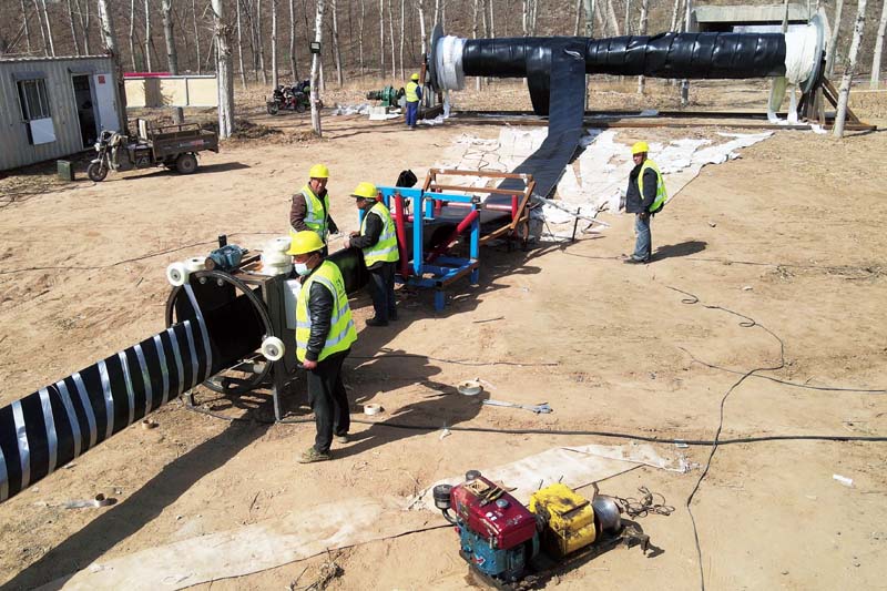 自来水管道修复——滨海阶梯地区