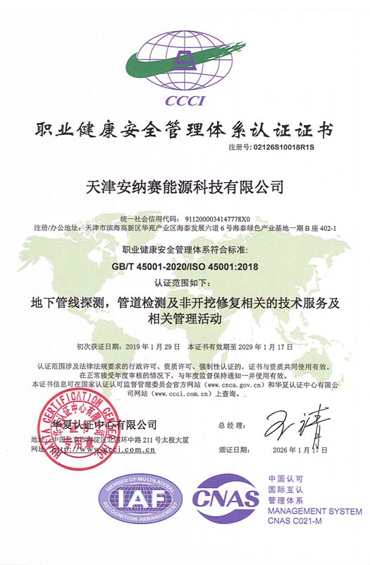 职业健康安全体系